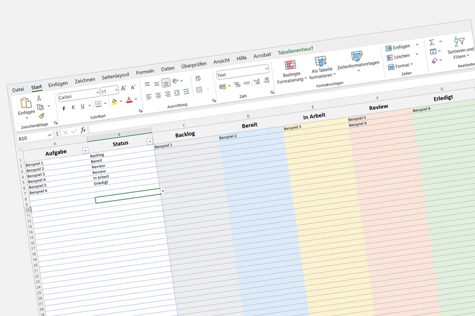 Excel Vorlagen als Download